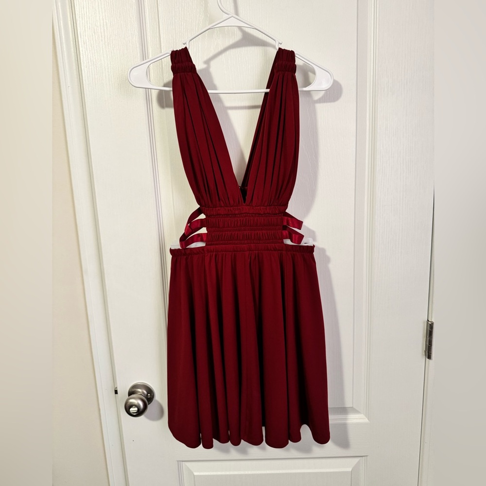 Express brand Maroon Party Dress